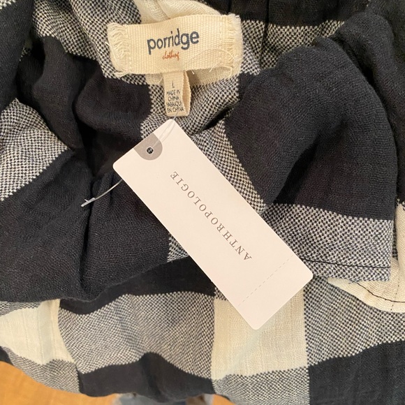 NWT Anthropologie Ruffled Boat Neck Top - Picture 9 of 11